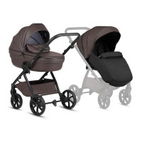 Универсальная коляска 2 в 1 Tutis Uno6 plus Leather Cioccolata